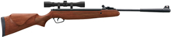 Stoeger X-20 1200 FPS Airgun w/Fiber-Optic Sights & 3-9x40 AO Scope 30021, .177 Cal, Hardwood Monte Carlo-Style Stock